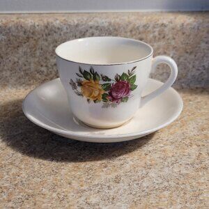Vintage Tea Cup and Saucer Set